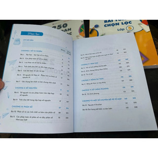 Sách - 250 Bài Toán Chọn Lọc Lớp 6 – Cùng con chinh phục môn Toán