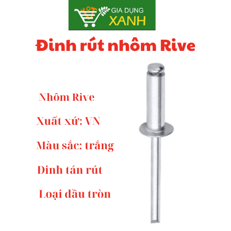 Đinh rút Rive nhôm 3.2li, 4.0li, 4.8li hàng chất lượng | Shopee Việt Nam
