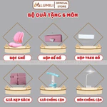 Bàn học sinh Lumili E10 plus có giá sách chống gù chống cận, bàn học chống gù cho trẻ em kèm ghế xoay — ảnh 2