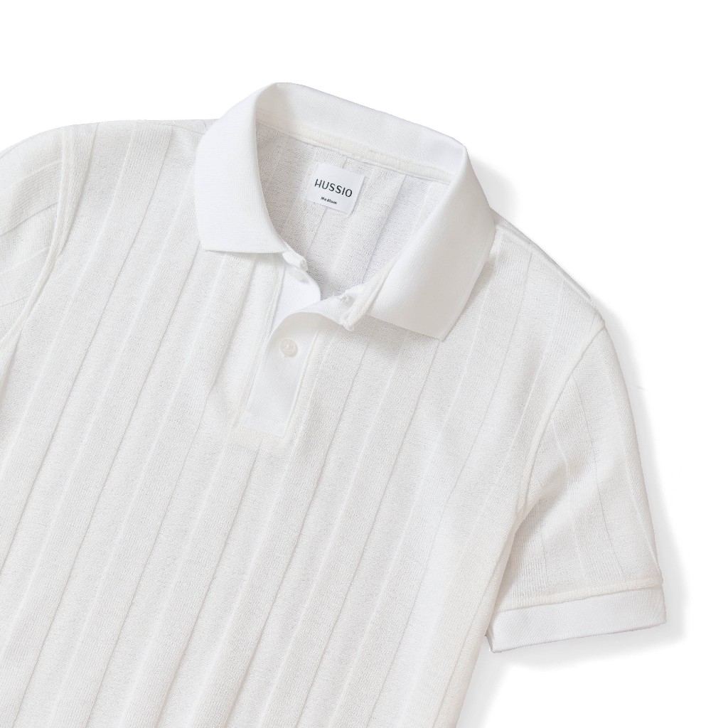 [SALE LẺ SIZE] Áo POLO nam LIPATY chất liệu thun gân cao cấp, bo vạt áo tôn dáng lịch lãm - HUSSIO