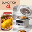 Nồi Áp Suất Đa Năng VENKO VKP4L13 - Nồi Điện Dung Tích 4 Lít - Có 14 Chế Độ Nấu Tự Động