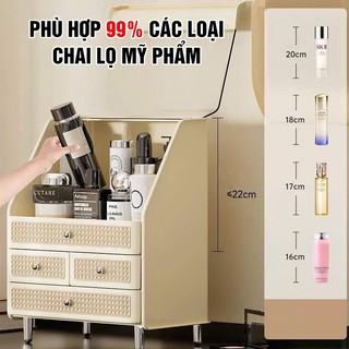 Tủ Mỹ Phẩm Đa Năng Đựng Đồ Trang Điểm Nhiều Ngăn Kéo Chất Liệu Nhựa Cao Cấp - UFM749