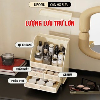 Tủ Mỹ Phẩm Đa Năng Đựng Đồ Trang Điểm Nhiều Ngăn Kéo Chất Liệu Nhựa Cao Cấp - UFM749