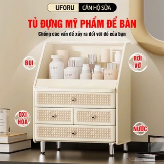 Tủ Mỹ Phẩm Đa Năng Đựng Đồ Trang Điểm Nhiều Ngăn Kéo Chất Liệu Nhựa Cao Cấp - UFM749