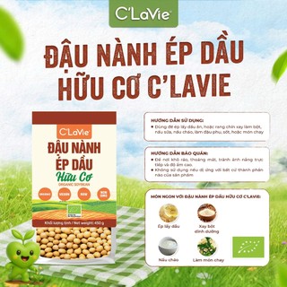 Các loại đậu, hạt hữu cơ C'LaVie thuần chủng, không biến đổi gen