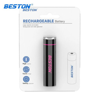 Pin Sạc 18650 Li-ion 3.7V Beston 65N-26 2600mAh đầu bằng Flat Top (Đen) - Nhất Tín Computer