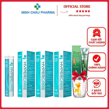 [COMBO 3 HỘP] HyperCare giúp ổn định huyết áp, giảm cholesterol máu, đau đầu, hoa mắt, chóng mặt (20 viên)