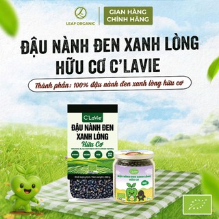 Đậu nành đen xanh lòng hữu cơ C'LaVie