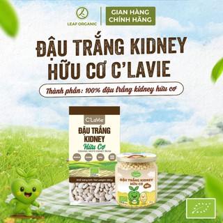 Đậu trắng kidney hữu cơ C'LaVie 110g/200g