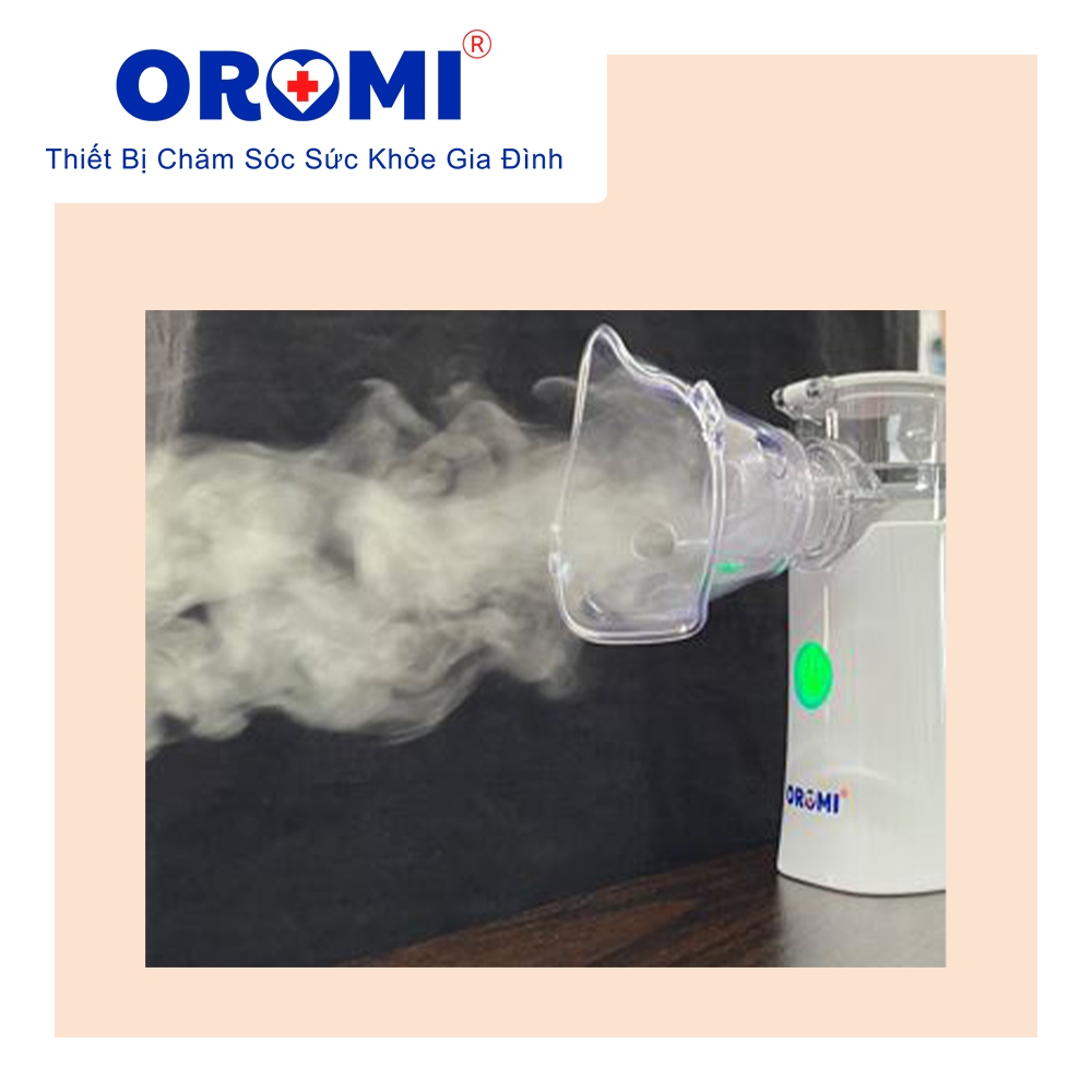 Máy xông khí dung cầm tay OROMI MX-601B - Xông khí dung lưới nano cầm tay