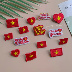 Ghim Cài Áo Lá Cờ Tổ Quốc, Ghim Cài Áo Cờ Đỏ Sao Vàng Mừng Các Ngày Lễ Của Việt Nam
