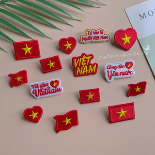 Ghim Cài Áo Lá Cờ Tổ Quốc, Ghim Cài Áo Cờ Đỏ Sao Vàng Mừng Các Ngày Lễ Của Việt Nam