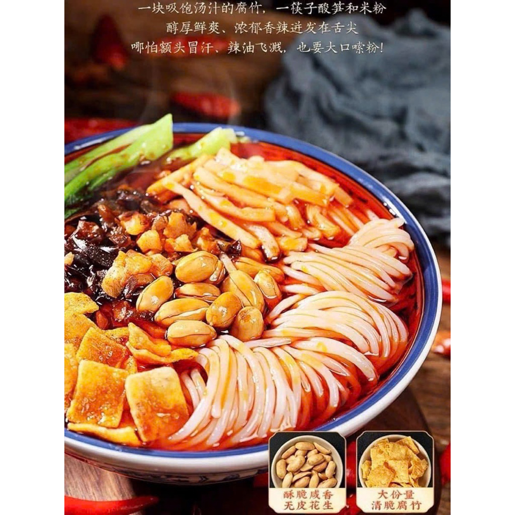Bún ốc liễu châu bịch lớn 305gam