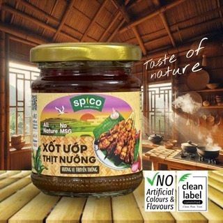 Sa Tế Ớt Tỏi - Xốt Ướp Thịt Nướng SPICO BBQ Marinade sauce