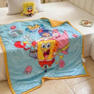 Chăn cotton đũi Hàn cho bé, chăn đi học cho bé vải cotton đũi nhập khẩu cao cấp mềm mịn thoáng khí