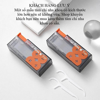 Hộp Tăm Chỉ Nha Khoa Tự Động Mini Cao Cấp – Nút Nhấn/Nút Gạt – Gọn Nhẹ, Sạch Sẽ, Tiện Lợi Mọi Nơi