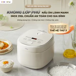 Nồi Cơm Điện Tử Bear 1.2L Lòng Nồi Inox Cao Cấp Nấu Cơm Ngon Công Nghệ Kiểm Soát Nhiệt Kép Nấu Cơm Tự Động RC-5H30O12 — ảnh 5