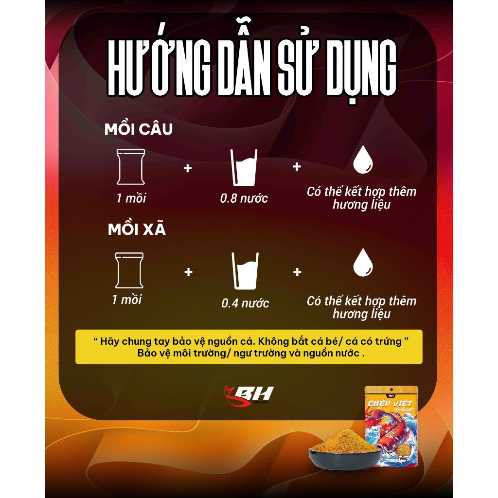 Cám Chép Việt Vị Thơm - Hoàng Nam Fishing