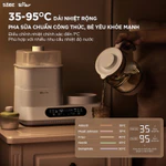 Máy Hâm Sữa Tiệt Trùng Bear 1.3L Máy Đun Nước Pha Sữa Cho Bé Máy Tiệt Trùng Vệ Sinh Bình Nước Đa Chức Năng WW-5H12V78 — ảnh 3