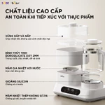 Máy Đun Nước Pha Sữa Tiệt Trùng BEAR WW-5H12V78, Máy Hâm Sữa Và Tiệt Trùng Bình Sữa Sấy Khô Đa Chức Năng Giữ Ấm Nước 72H — ảnh 7