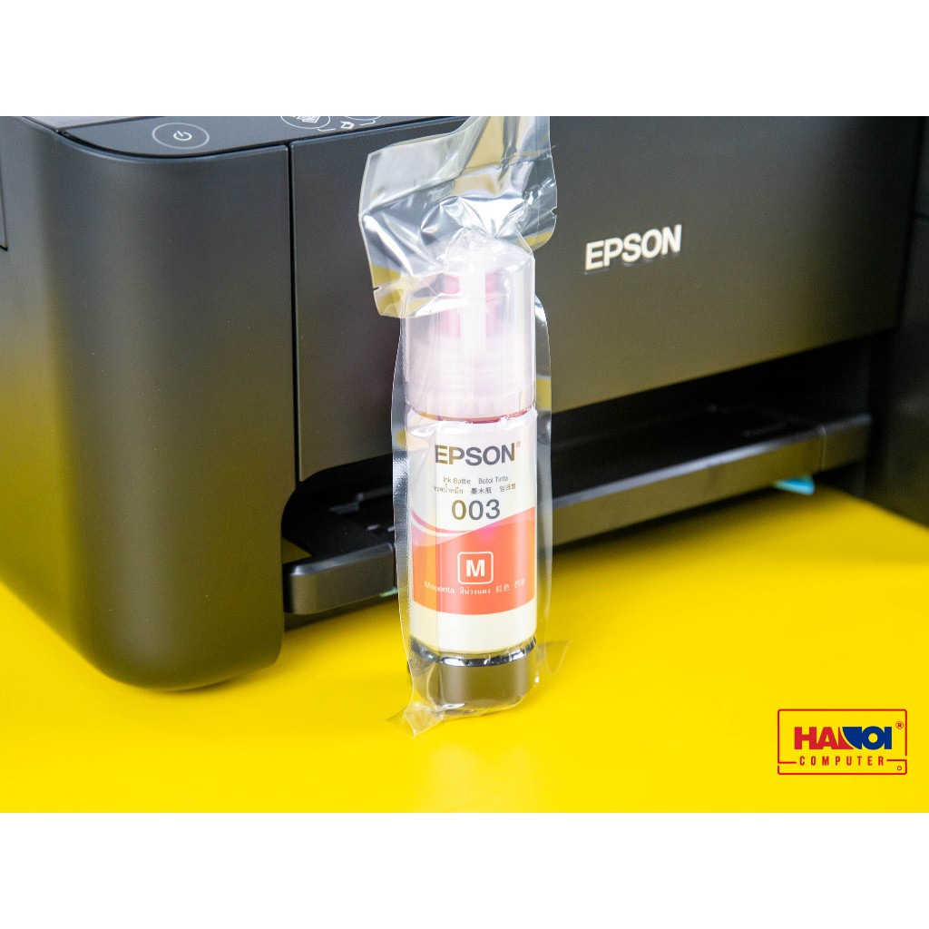 Mực In Ep son 003 (C13T00V100) - Dùng Cho Máy Epson L1110, L3110, L3150, L1210, L3210, L1250, L3250 - Mực Chính Hãng