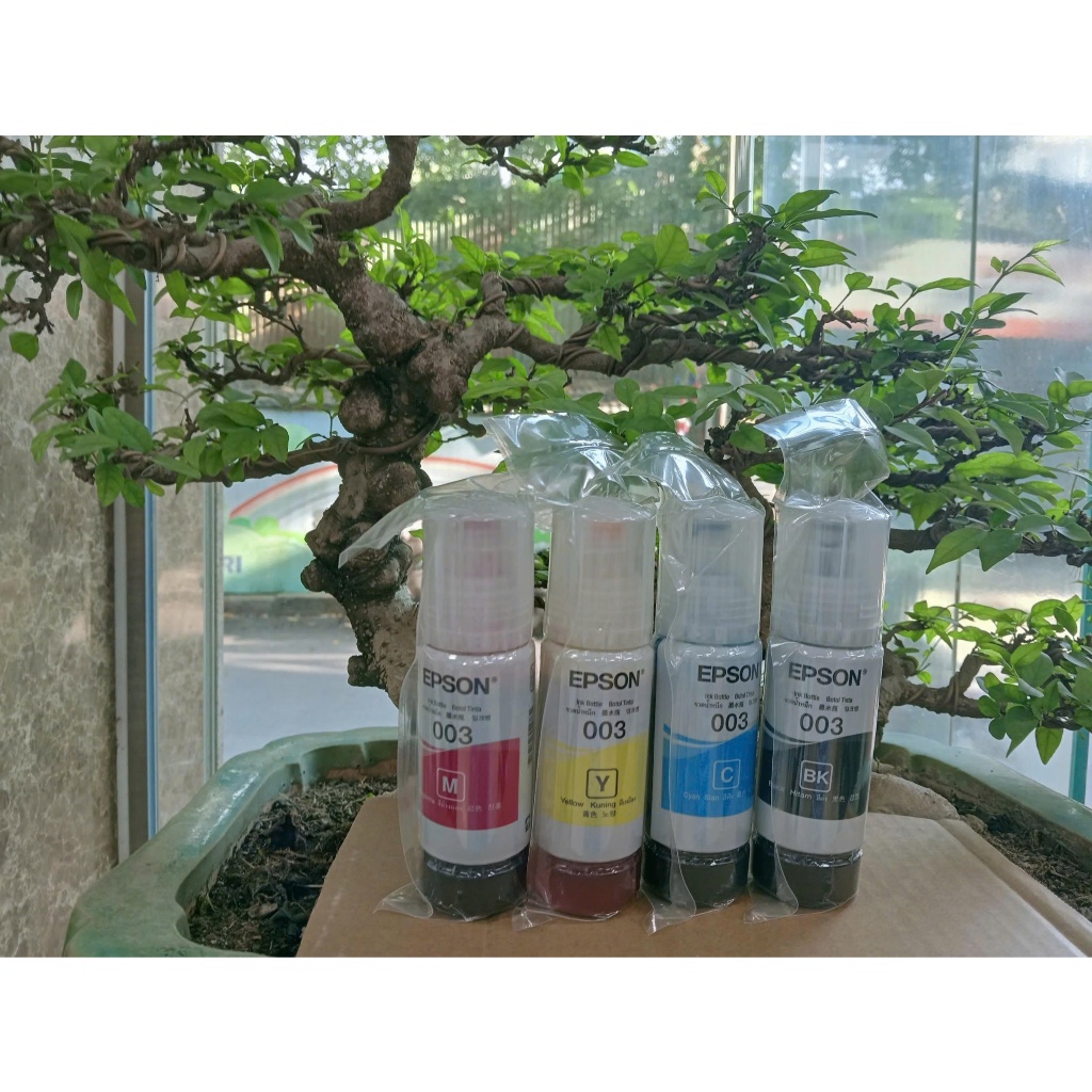 Mực In Ep son 003 (C13T00V100) - Dùng Cho Máy Epson L1110, L3110, L3150, L1210, L3210, L1250, L3250 - Mực Chính Hãng