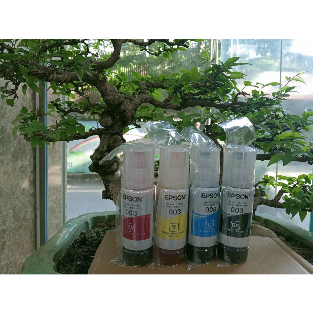 Mực In Ep son 003 (C13T00V100) - Dùng Cho Máy Epson L1110, L3110, L3150, L1210, L3210, L1250, L3250 - Mực Chính Hãng