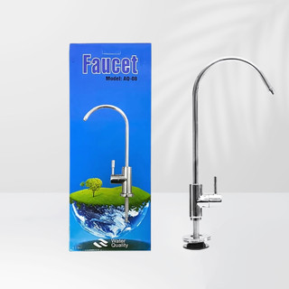 Vòi máy lọc nước Ro gạt nối nhanh chất liệu inox, lắp được mọi loại máy Ro