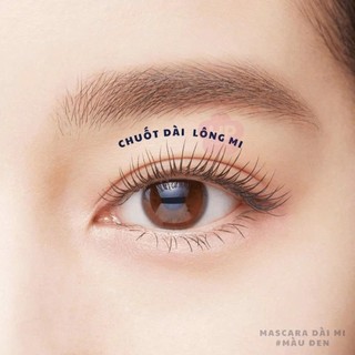 Mascara Kissme Chuốt Rậm Cong Mi, Chống Lem Trôi Long Up Super Waterproof 6g Màu Đen