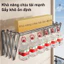 Giàn Phơi Thông Minh Sào Phơi Dồ Gấp Gọn thể điều chỉnh Gắn Tường tải Inox giàn phơi quần áo