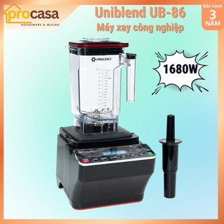 [Mới 2025] Máy xay sinh tố công nghiệp Uniblend UB-86 - 1.8 lít - 1680W - 3 thời gian xay tự động