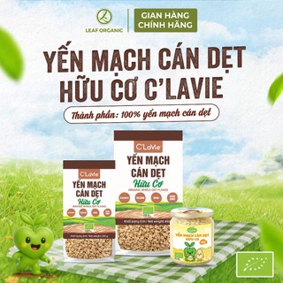 Yến mạch cán dẹt hữu cơ C'LaVie