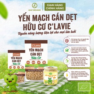 Yến mạch cán dẹt hữu cơ C'LaVie