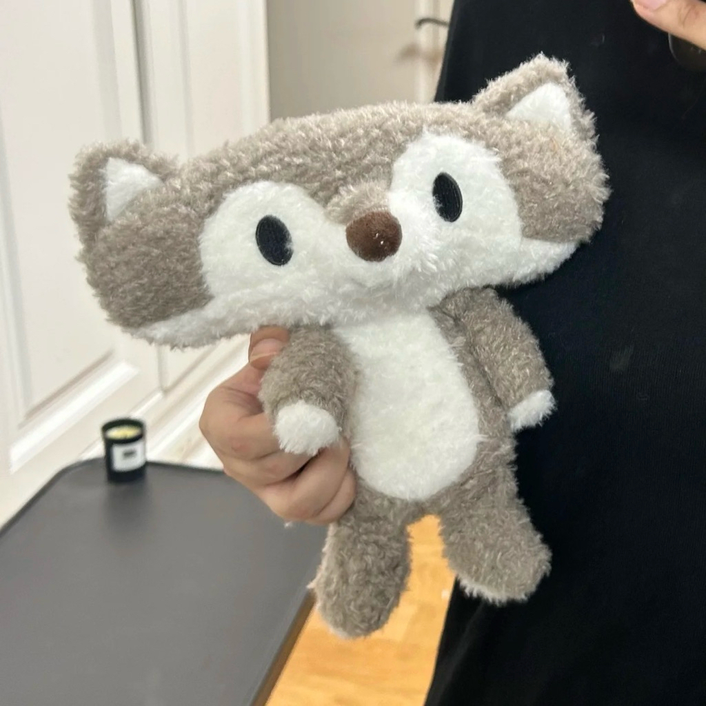 Gấu Thú Bông Mặt Vuông Hề Hước Cáo Mèo Puppy Cún Chó Chồn Sói Koala Lông Xù Siêu Mềm Mịn Siêu Dễ Thương