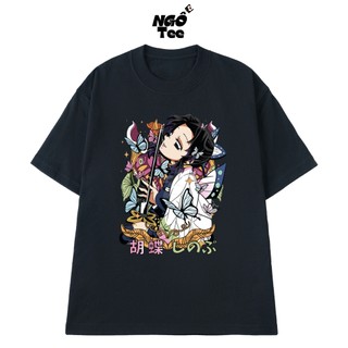 Áo Thun Anime Demon Slayer Trùng Trụ Kochou Shinobu Chất Vải Cotton 100 Cao Cấp NGỐ TEE