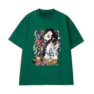 Áo Thun Anime Demon Slayer Trùng Trụ Kochou Shinobu Chất Vải Cotton 100 Cao Cấp NGỐ TEE
