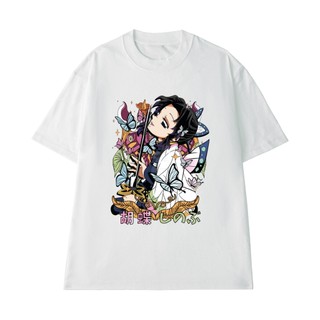 Áo Thun Anime Demon Slayer Trùng Trụ Kochou Shinobu Chất Vải Cotton 100 Cao Cấp NGỐ TEE