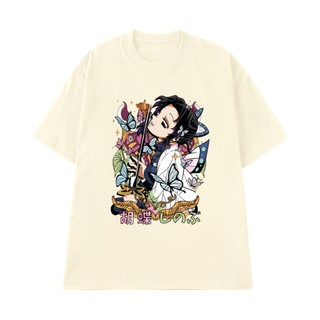 Áo Thun Anime Demon Slayer Trùng Trụ Kochou Shinobu Chất Vải Cotton 100 Cao Cấp NGỐ TEE