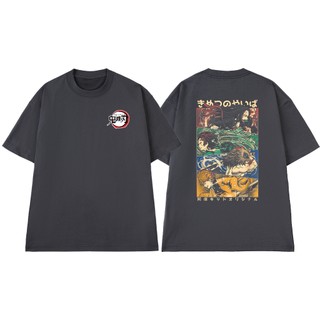 Áo Thun Anime Trending Demon Slayer Arc Vô Hạn Thành Vải Cotton 100 Thoáng Mát Form Rộng NGỐ TEE