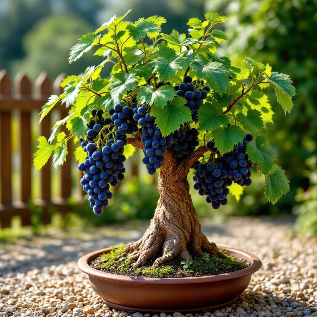 Hạt Giống Nho Lùn Bonsai | Quả Mọng Nước, Ăn Ngon, Làm Cảnh Sang Trọng