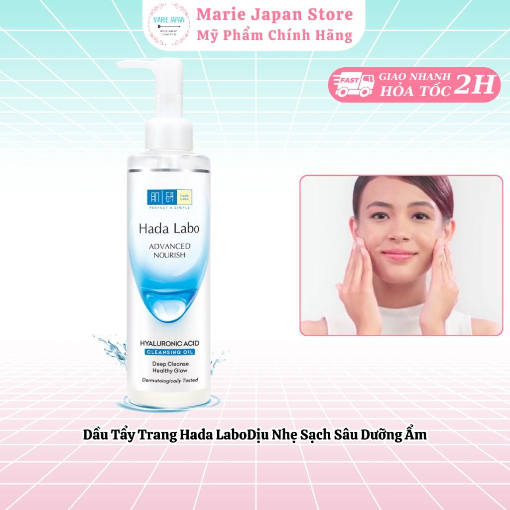Dầu Tẩy Trang Hada Labo Advanced Nourish Hyaluron Cleansing Oil Dịu Nhẹ ...