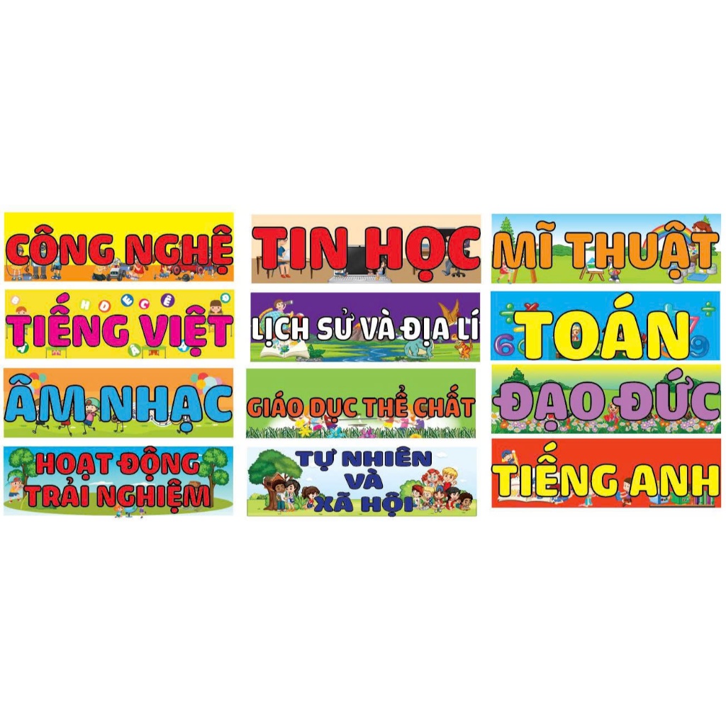 THỜI KHÓA BIỂU GỠ – DÁN SIÊU TIỆN LỢI ( tặng kèm 60 cặp gai dính )