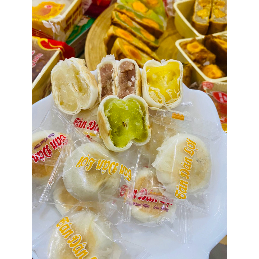Bánh Pía mini nhân ngọt mix 3 vị ngọt | Shopee Việt Nam