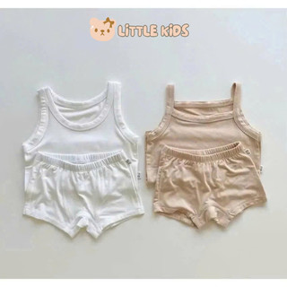 Bộ Ba Lỗ 2 Dây Thun Lạnh Cho Bé Gái Hot Chất Vải Thun Lạnh Siêu Thoáng Mát Mền Mại Cho Da Bé