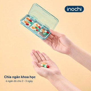 Hộp đựng thuốc cá nhân INOCHI Okina – An toàn, gọn gàng, nhỏ gọn, tiện lợi mỗi ngày