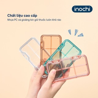 Hộp đựng thuốc cá nhân INOCHI Okina – An toàn, gọn gàng, nhỏ gọn, tiện lợi mỗi ngày