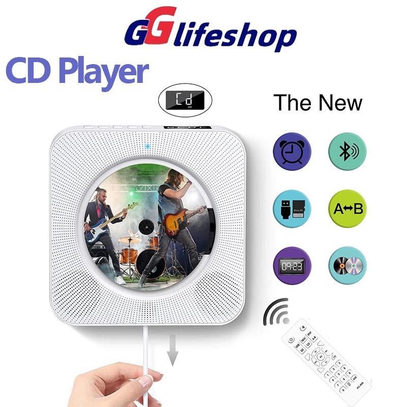 CD Player sạc pin không dây nhiều chức năng, CD/CDR/CD-RW/MP3-CD/WMA-CD ...