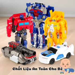 Đồ Chơi Robot Biến Hình 2IN1 Cho Bé Trai, Ô Tô, Máy Bay, Xe Tăng Cực Ngầu, Chất Liệu Nhựa ABS An Toàn