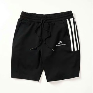 Bộ thể thao nam GODO sọc vai chất cotton tổ ong siêu mềm mát form chuẩn G16