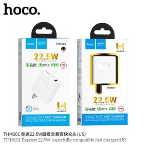 Củ sạc nhanh 22,5W hoco THM101 cổng USB
